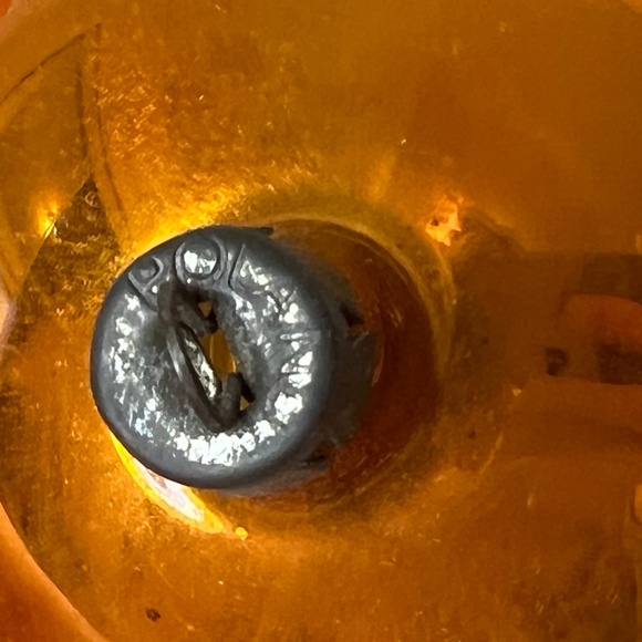 1950s Poland Bronze Mercury Glass Christmas Tree Ornaments Vintage Set of 6 - Picture 14 of 15